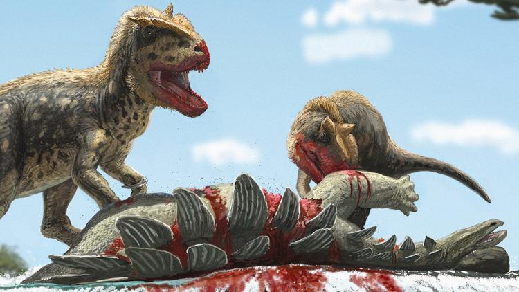 Bizarre-browed dinosaur species ruled Central Asia 165 million years ago