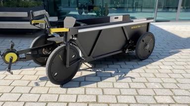 Photos: New electric cargo cycle hauls 1,000 pounds with pedal power